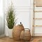 Lush 24-Inch Artificial Grass Bush with Lifelike Buds - Indoor/Outdoor Faux Greenery Decor, Perfect for Home and Garden, Floral Home by Artificial Flowers